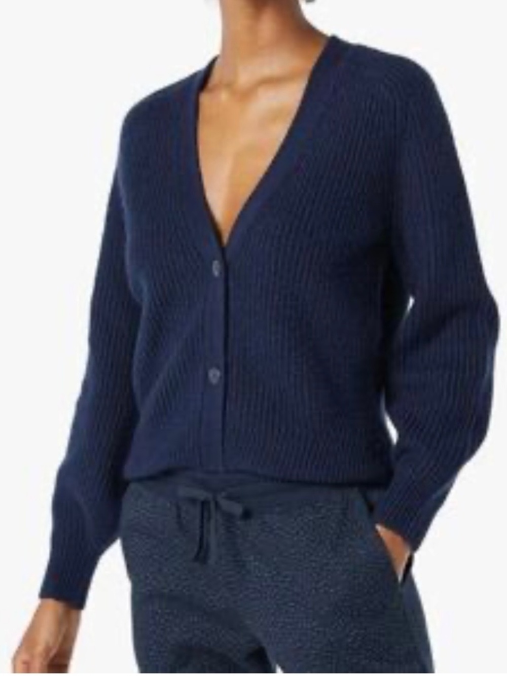 Amazon Essentials Navy Blue Cardigan Size M